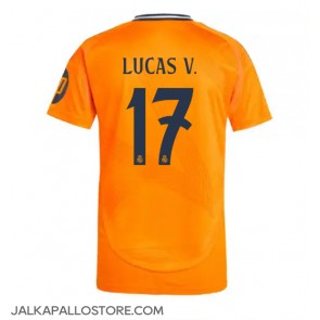 Real Madrid Lucas Vazquez #17 Vieraspaita 2024-25 Lyhythihainen